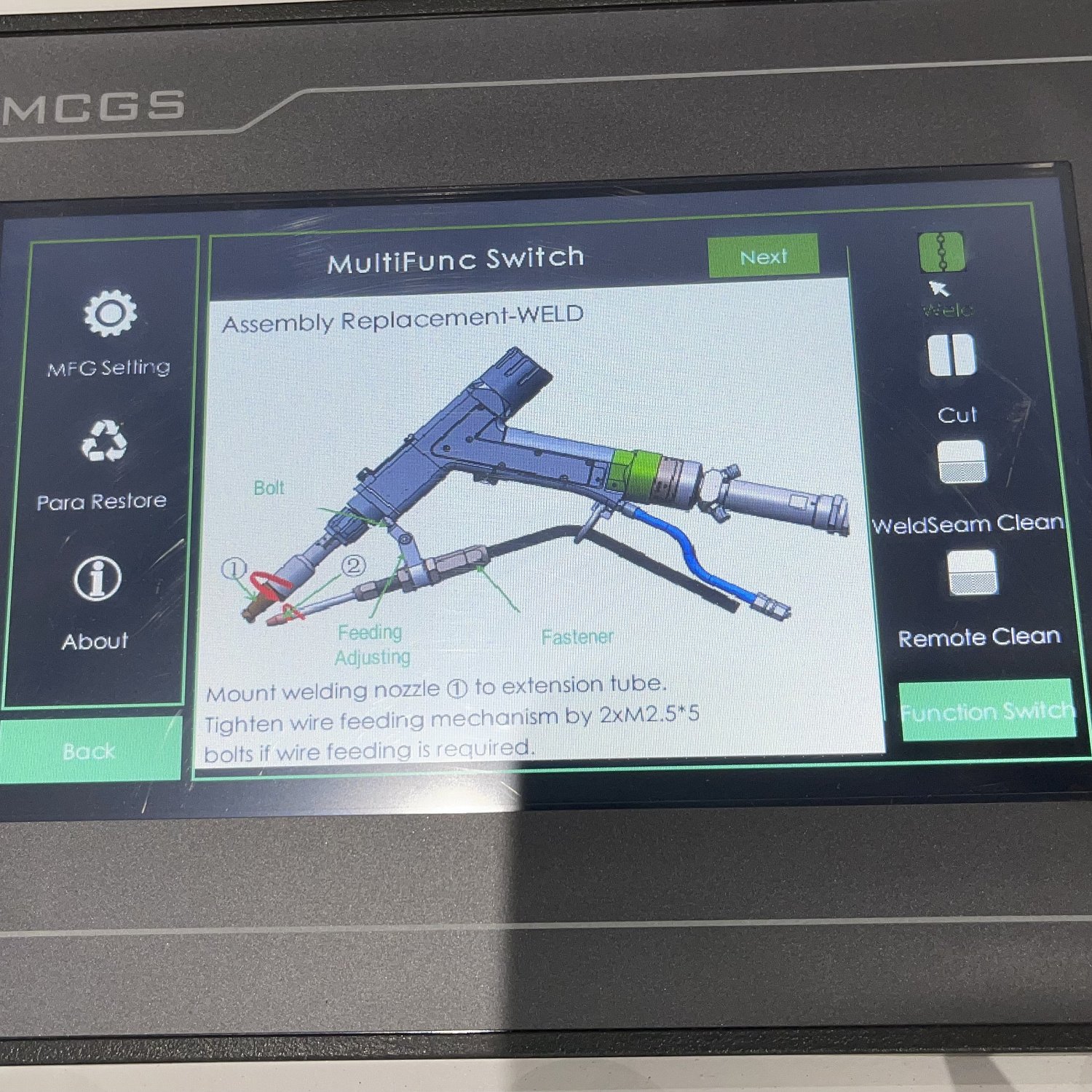 IW-Series welding machine